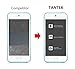 New iPod Touch (6th Gen, 2015 Released),TANTEK [Bubble-Free][HD-Clear][Anti-Scratch][Anti-Glare][Anti-Fingerprint] Tempered Glass Screen Protector for iPod Touch 6G & 5G, [1Pack]