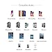 noot products Lightning Charger Cable Compatible for iPhone 11(Pro,Max) SE/Xs/XR/X/8 Plus/7/6/6s/5S/5/5c, iPad Mini/Air/Pro-Nylon Braided Apple MFI Certified Charging Cord