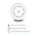 Goldmore Battery-Powered LED Motion Sensor Night Light with 3M Double-Sided Adhesive Pads and User Manual, 3-Pack