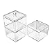 MVPOWER Clear Acrylic Cosmetic Organizer Display Stand Makeup Storage Box Drawers Case