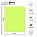 Transwonder Heat Transfer Vinyl Bundle, 34 PCS Asssorted Pre-Cut 12x10in. Iron on Vinyl Sheets for Tshirts Heat Transfer, Bonus Teflon Sheet