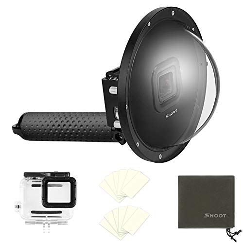 D&F 6'' Waterproof Housing Case Dome Port for GoPro Hero(2018),Hero 7 Black,Hero 6,Hero 5 Black Underwater Photography