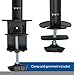 VIVO Dual Computer Monitor Mount Fully Adjustable VESA Stand for 2 Ultra Wide Screens up to 38 inches (STAND-V032M)
