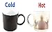 Love Cup Art custom morphing mugs the walking dead Coffee Tea Milk Hot Cold Heat Sensitive Color changing Black and White 11 Oz Ceramic Mug