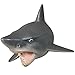 Wall Mounted Great White Shark W Teeth Head Mount Hanging Display Plaque Decor