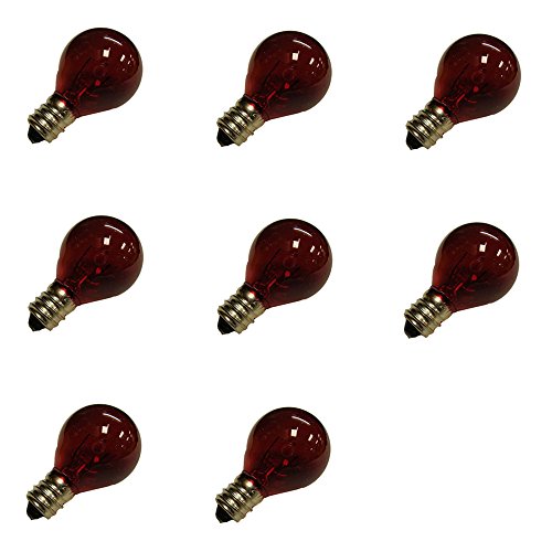 Sammy Sports Arena Lamp Bulb - Red - Set of 8