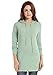 VESSOS Women's Hooded Pullover Long Sleeve Raglan Tunic Sweatshirt Hoodie
