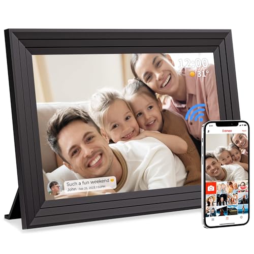 Digitaler Bilderrahmen WLAN Frameo 10,1 Zoll 32GB Luakug