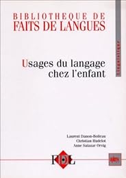 Usages du langage chez l'enfant