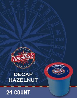 DECAF HAZELNUT K CUP COFFEE 96 