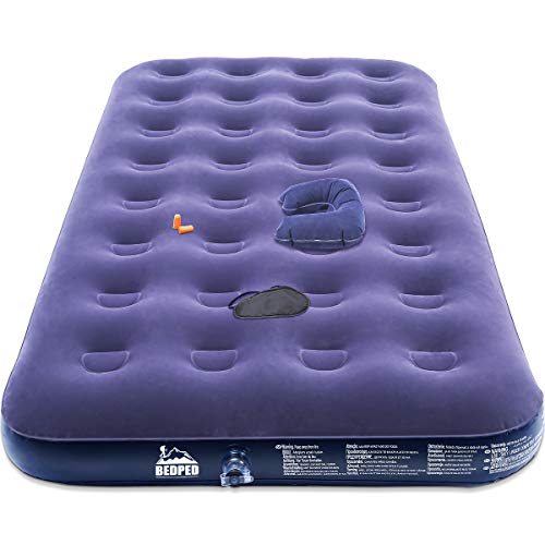 Bedped Twin Camping Air Mattress with Electric Pump Durable