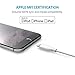 Anker Powerline 1ft Lightning Cable, MFi Certified for iPhone Xs/XS Max/XR/X / 8/8 Plus 7/7 Plus / 6/6 Plus / 5S (White)