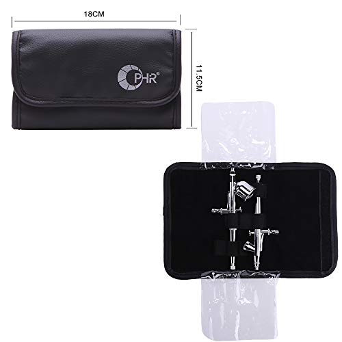 OPHIR Basic Airbrush Makeup Kit with Air Compressor includes 4X Air Foundation 3X Blush