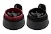 Contigo AUTOSEAL Vacuum Insulated, Stainless Steel Travel Mug, 2 Pack - Keeps Drinks Hot and Cold, Autoseal Button Prevents Spills - No-Slip Comfort Grip - Spiced Wine/ Stainless Steel - 16 Ounces