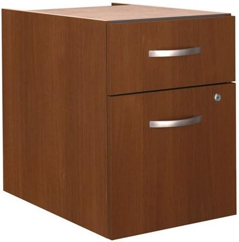 Amazon Com Bush Business Series C 2 Drawer Pedestal In Mahogany