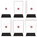 Tingacraft Acrylic Display Case/Box (12.5 x 9.4 x 20.4 inch) Self-Assembly Dustproof for 17