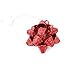 VK Accessories 1 Pair Dangle Earrings Red Large Bow Earrings for Womens, Girls Christmas Theme Gift Earring Hook Style Thanksgiving Day Earring Pendant(Red)
