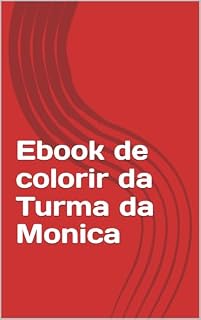 Livro Ebook de colorir da Turma da Monica