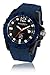 Haurex Italy Men's N1354UNB Caimano Luminous Blue Rubber Watch