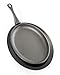 Napoleon BBQ Grill Accessory - Cast Iron Skillet - 56003 - Pre-Seasoned, Use On Side Burner, Use In Oven, Use On Grill Grates, Removable Handle