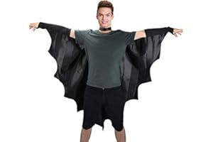 Proumhang Cloak Bat Wings Bat Cape Halloween Carnival Costume