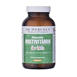 Dr. Mercola Children's Chewable Multivitamin - 60 Tablets - Natural Fruit Flavored - Complete Nutritional Balance Of 28 Vitamins, Minerals, And Trace Elements
