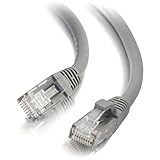 C2G/Cables To Go 27132 7ft Cat6 Snagless Unshielded (UTP) Network Patch Ethernet Cable - Gray