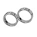 Eastern Delights Luxury Strong Stainless Penis Cock Rings, Erection Enhancing Heavy Glans Rings (ID 40mm)
