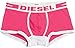 Diesel Men's Hero Fresh and Bright Cotton Modal Trunk, Bright Pink, Medium