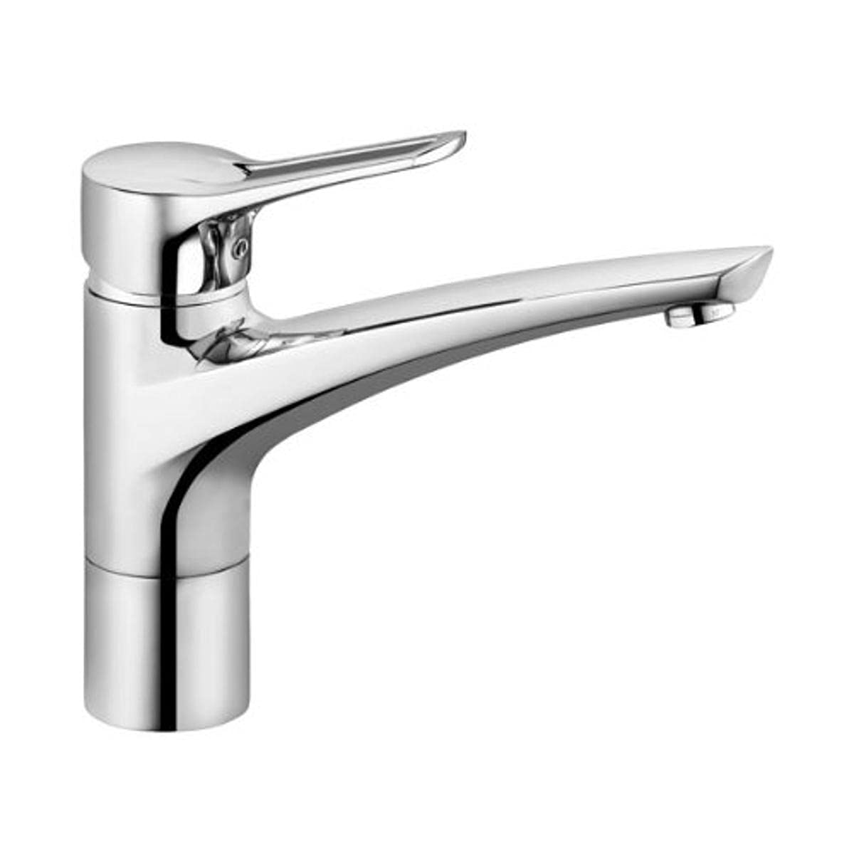 Kludi 39 934 05 62 Chrome MX Bayonette DN 15 Kitchen Sink Tap with Fixed Spout - Grey