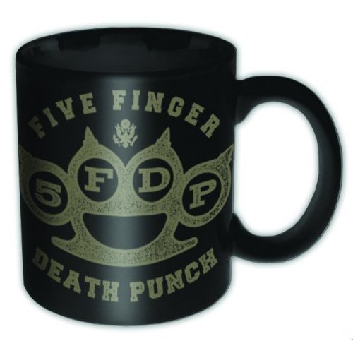 Five Finger Death Punch Boxed Standard Mug: Brass Knuckles