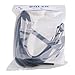 BQLZR Black Soft PU Leather Accordion Shoulder Harness Strap with Adjustable Buckles Pack of 2