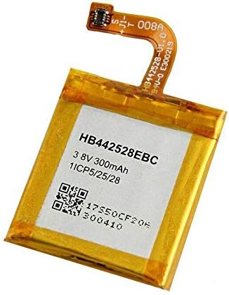 Amazon.com: Tesurty Replacement Battery for Huawei Watch 1st Gen  1ICP5/25/28 HB442528EBC: Home Audio & Theater
