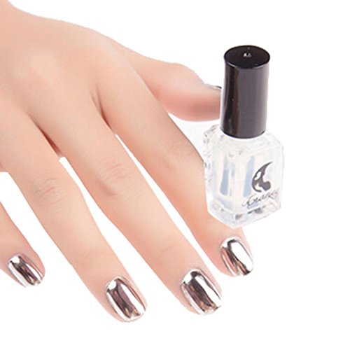 Inverlee Gel Nail Polish Mirror Effect Nail Polish Plating Metallic Magic Mirror Effect Chrome Art Decoration (Clear) Inverlee Gel Nail Polish Mirror Effect Nail Polish Plating Metallic Magic Mirror Effect Chrome Art Decoration (Clear)