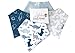 Organic Drool Bibs Bandana Bibs for Teething, Unisex Baby Bib Gift Set for Boys and Girls by Little Kims - 4-Pack Set (Little Explorer)