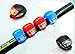 4PCS Constefire Bicycle Light Front and Rear Silicone LED Bike Light Set – Bike Headlight and Taillight,Waterproof & Safety Road,Mountain Bike Lights,Batteries Includedthumb 1