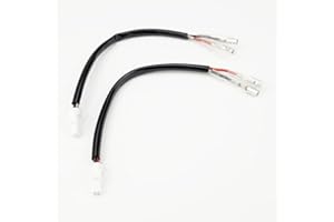 Aharon Motorcycle 12V Cable Wire Adapter for LED Turn Signal Lights | Compatible with KTM GasGas Husqvarna Ducati & Suzuki Motorcycles | Bike Blinkers | Waterproof Indicator Light Connector