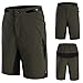 SAENSHING Mens Mountain Bike Shorts MTB Loose-Fit Quick Dry Shorts for Bicycle Cycling