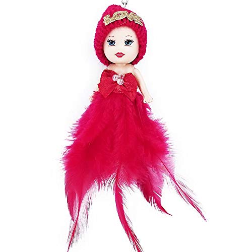 Mallexo Cute Doll Keychains for Girls 