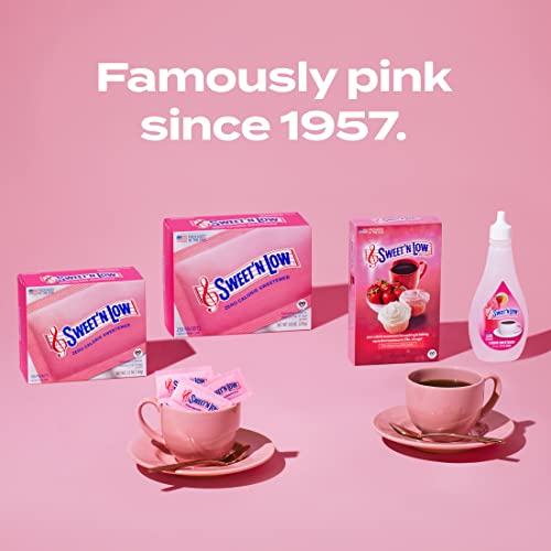 Sweet’N Low ZeroCalorie Sweetener, Contains Saccharin, Sugar