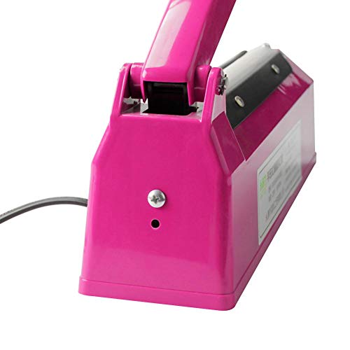 Vanpower Hand Impulse Heat Sealing Sealer Machine Poly Plastic Bag Sealer (Pink US) - Thumbnail 5