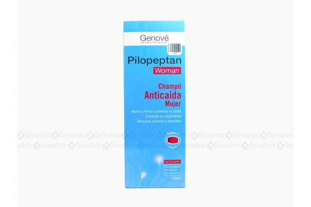 Genové Pilopeptan for Woman 250ml - Hair Regrowth Treatment - Anti-Hair Loss Shampoo - Rich In Nutrients - Spain: Beauty