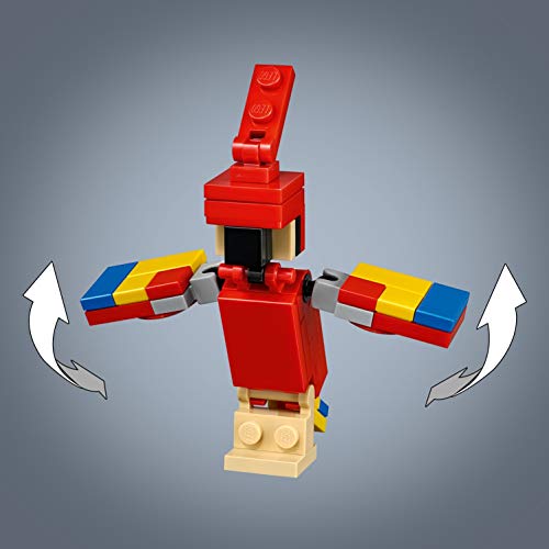 Minecraft Lego 21148 BigFig Steve mit Papagei – Bild 3