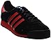 Adidas F37212: Samoa Vintage Black/Lush-Red/Gold Retro Classic Sneaker