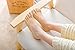 Byinwin Toe Socks, 5 Pairs Women Five Socks NO Show Cotton Liner socks, Microfiber Ultra Low Cut Liner with Gel Tab …