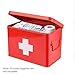 Flexzion First Aid Box Organizer Empty 13