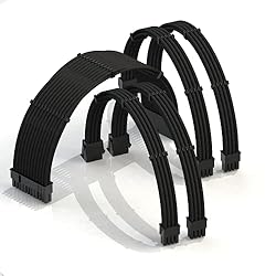 LINKUP - AVA 30cm PSU Cable Extension Sleeved
