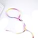 GOOTRADES RAYNAG Polyester Rainbow Color Flat Shoelaces for Shoes Sneakers 42'' (5 pairs) (A)