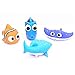 NF orange 4 PCS Finding Dory Nemo Squirt Bath Squirters Toys Figures for Kids Baby Shower Swim