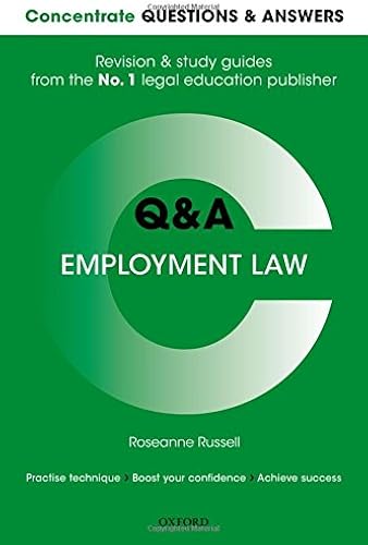 Download Concentrate Questions and Answers Employment Law: Law Q&A Revision and Study Guide PDF